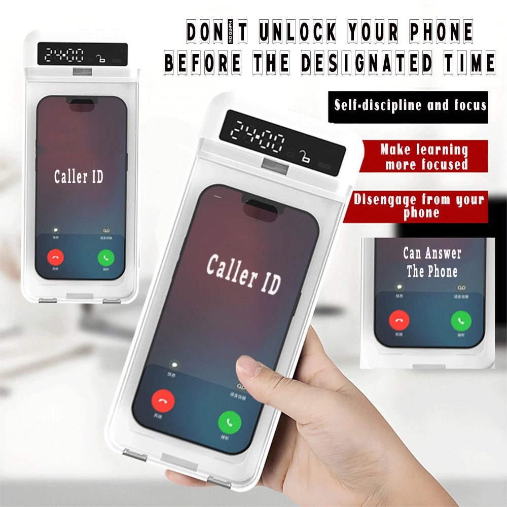 Medicine Cabinet Lock - Портативный сейф для телефонов с таймером,