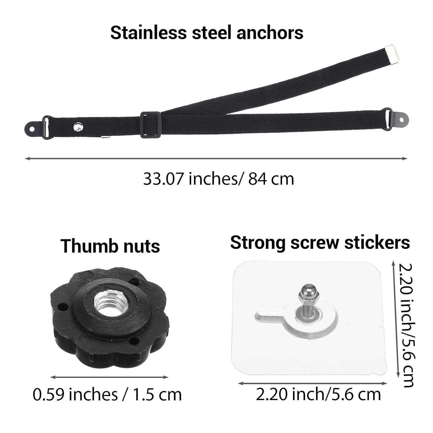Регулируемые ремни безопасност – обзор и цена Earthquake Anchor Strap