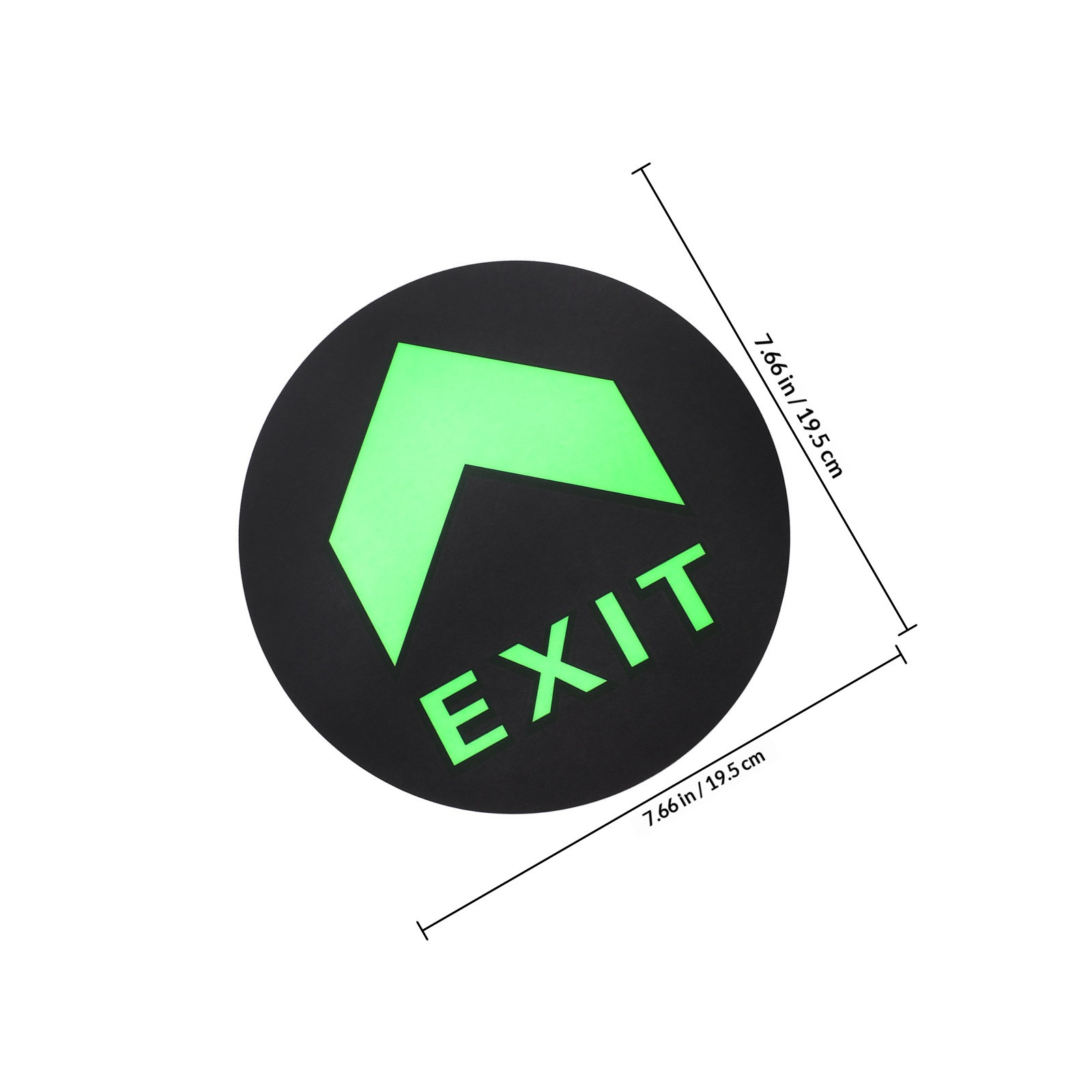5 шт. светящихся в темноте нап – обзор и цена Emergency Exit Sign
