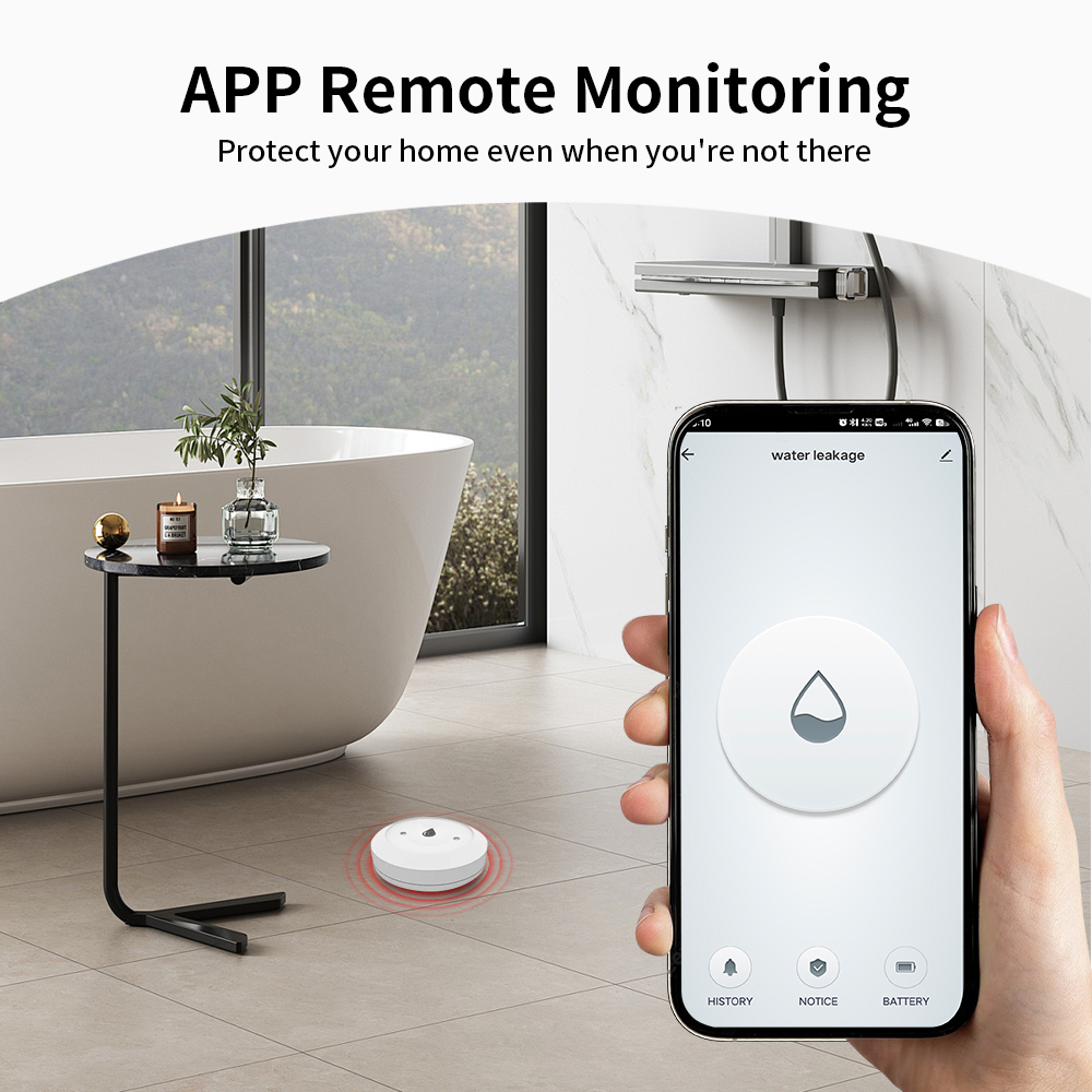 Датчик обнаружения воды TNCE Z – обзор и цена Water Alarm Sensor